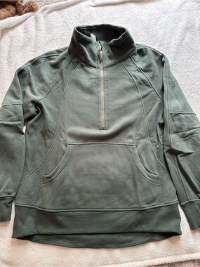 Lululemon half zip scuba long